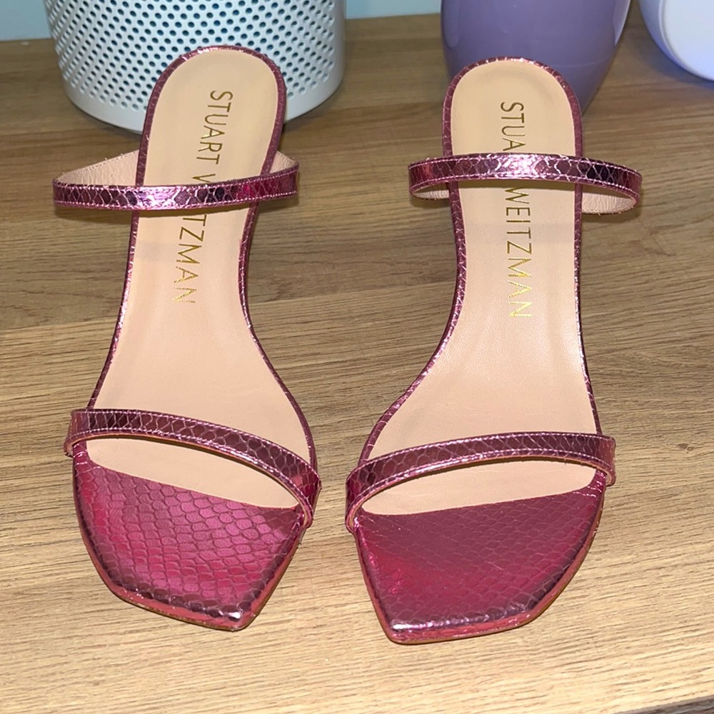 NEW Stuart Weitzman pink heels